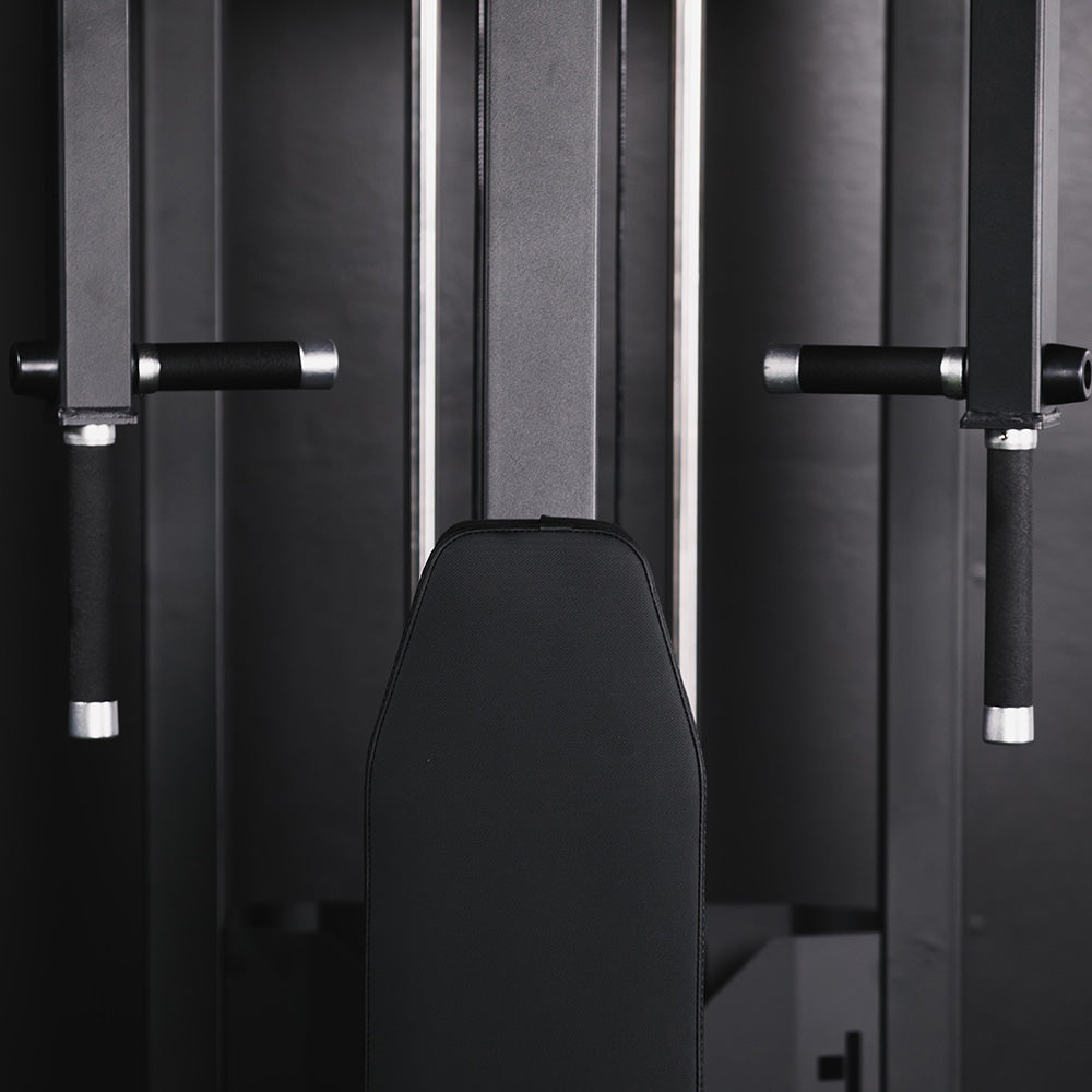 Selectorized Pec Fly and Reverse Delt Machine