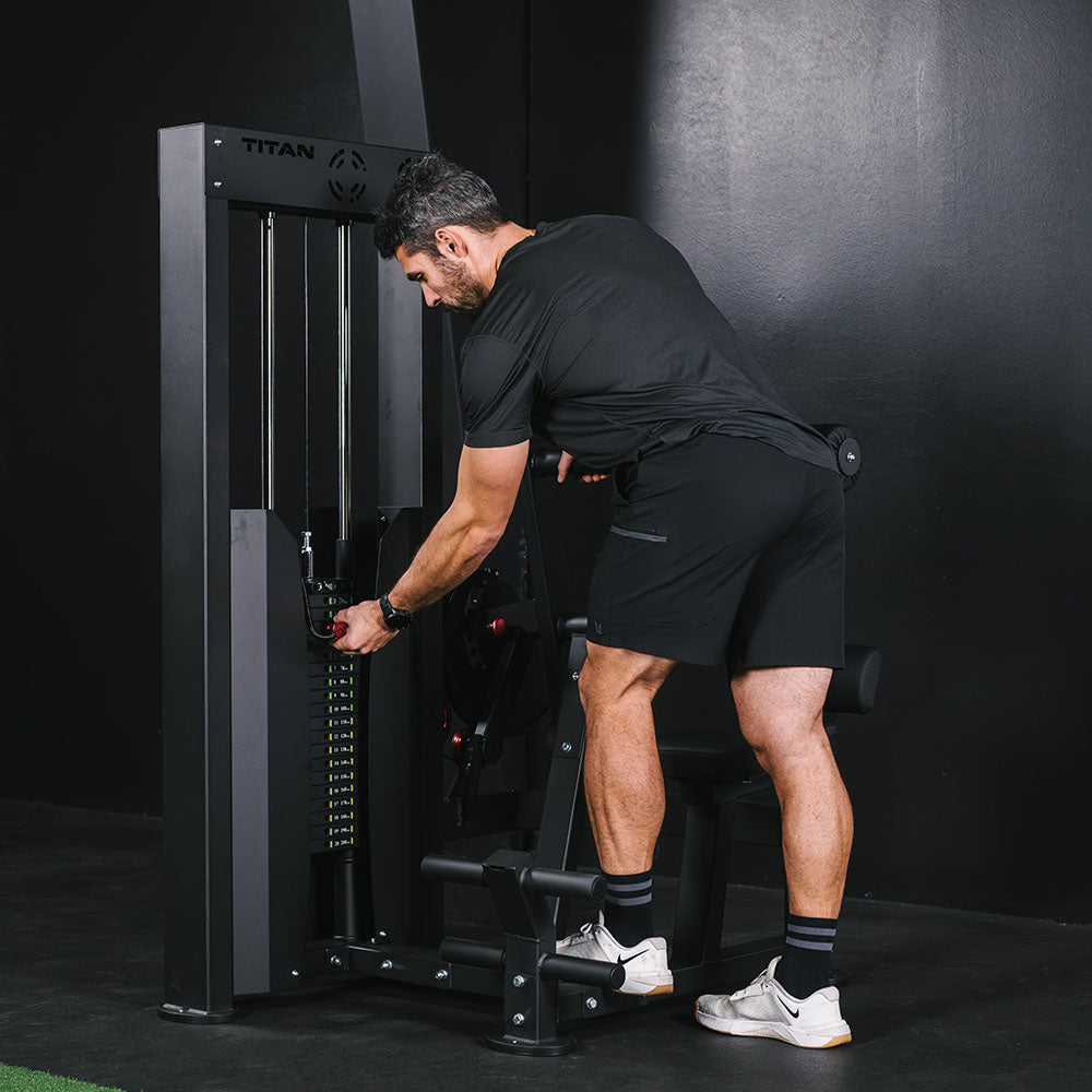 Selectorized Abdominal & Lower Back Machine