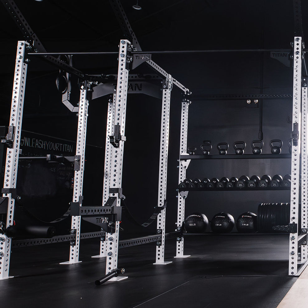 TITAN Series Adjustable Multi-Rack Connector Shelf | Titan Fitness