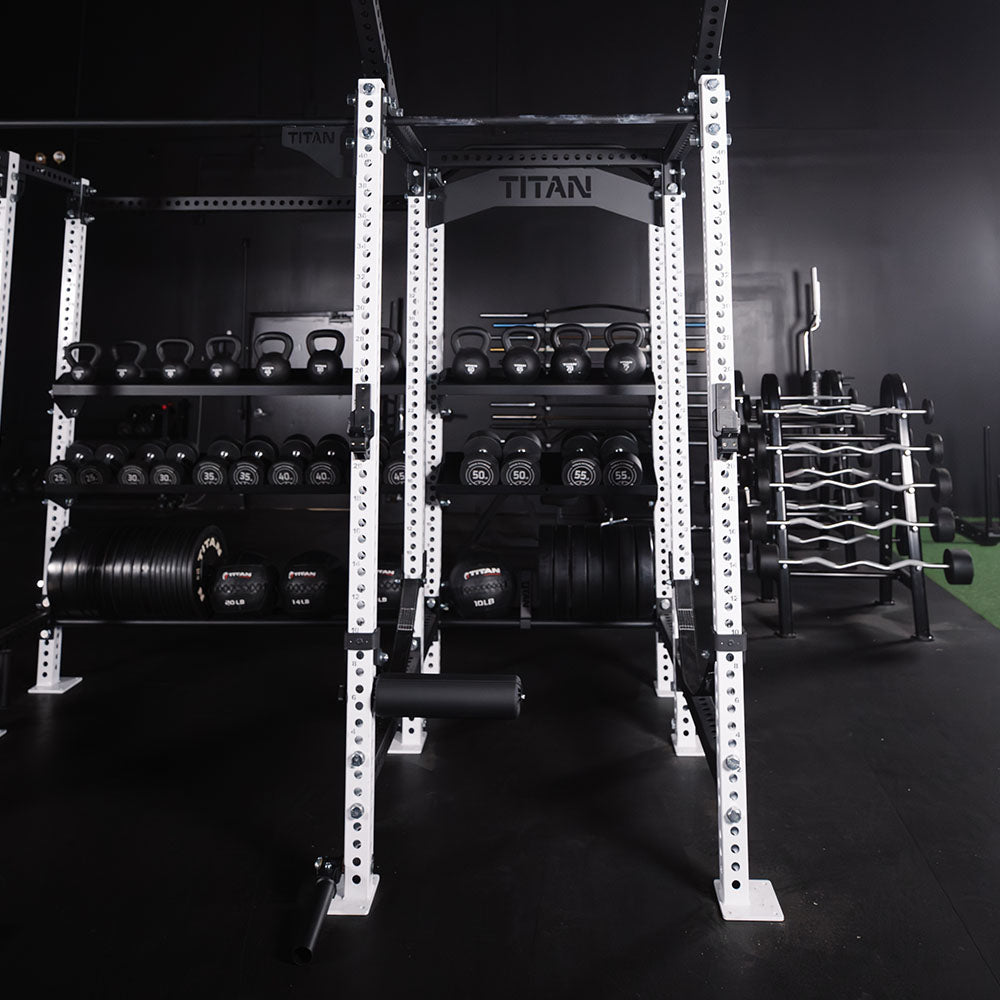 TITAN Series Rack Mounted Leg Roller | Titan Fitness