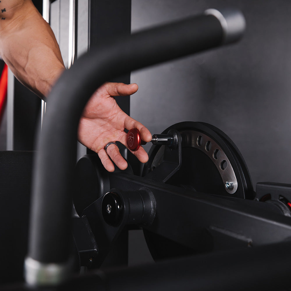 Selectorized Bicep and Tricep Machine - view 4
