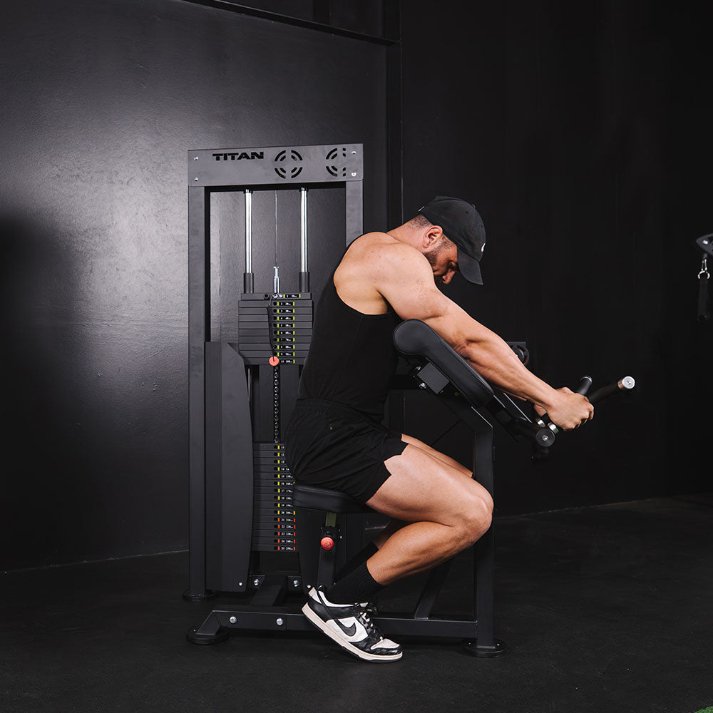 Selectorized Bicep and Tricep Machine - view 5