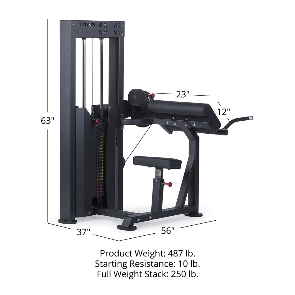 Selectorized Bicep and Tricep Machine