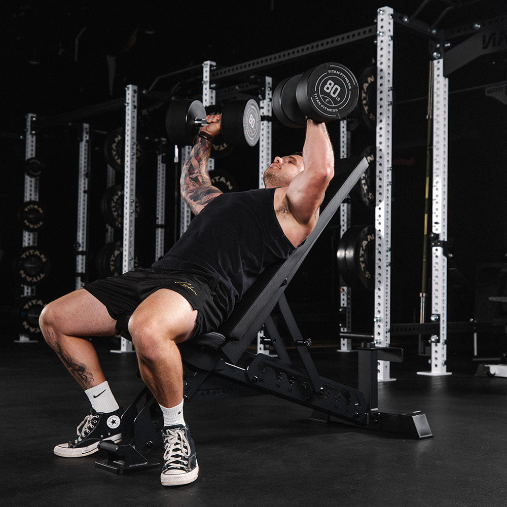 TITAN Series Adjustable Bench | Black