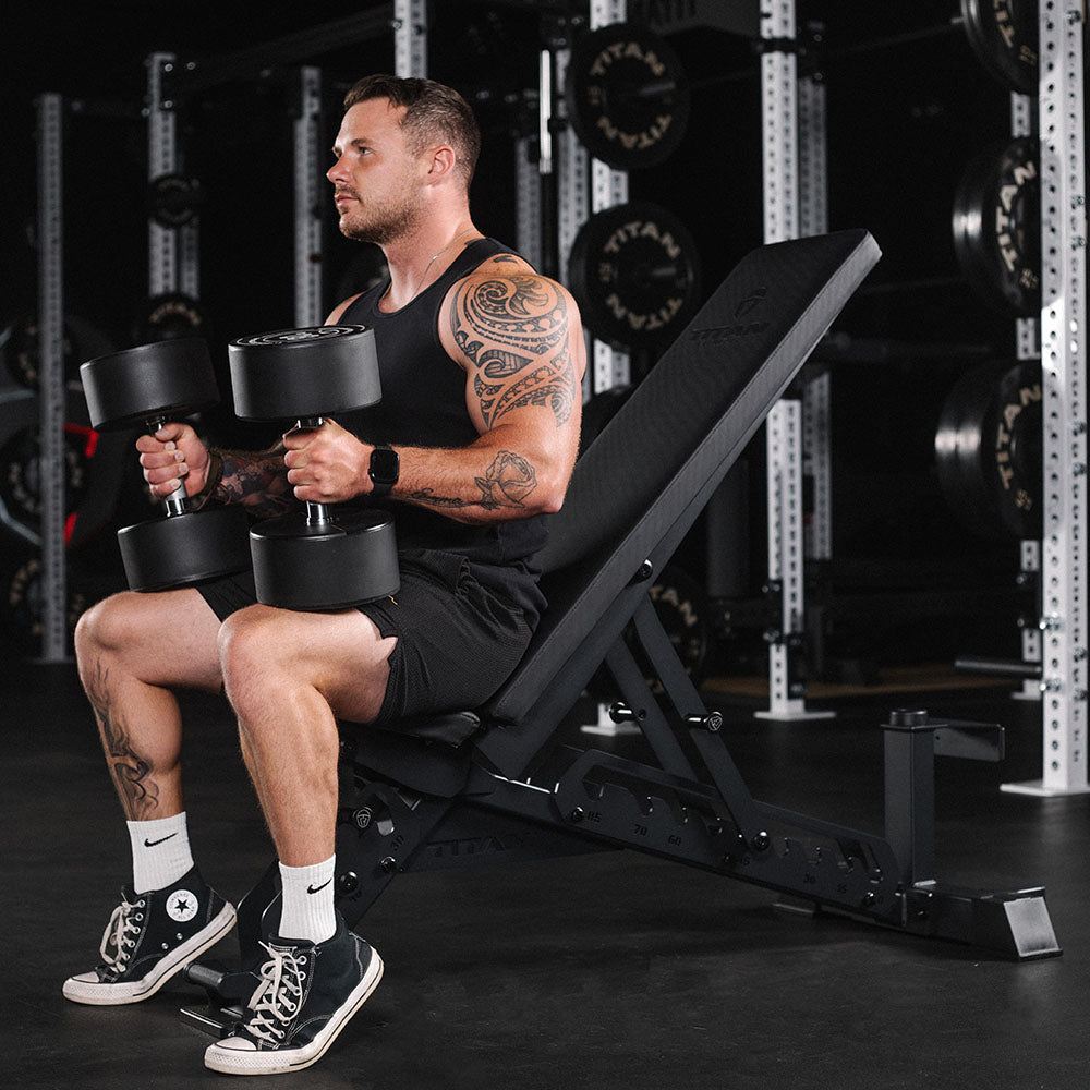 TITAN Series Adjustable Bench | Black - view 15