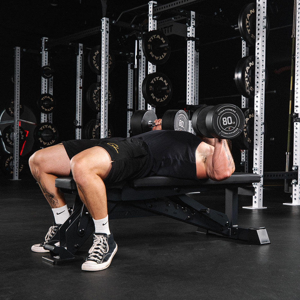 TITAN Series Adjustable Bench | Black