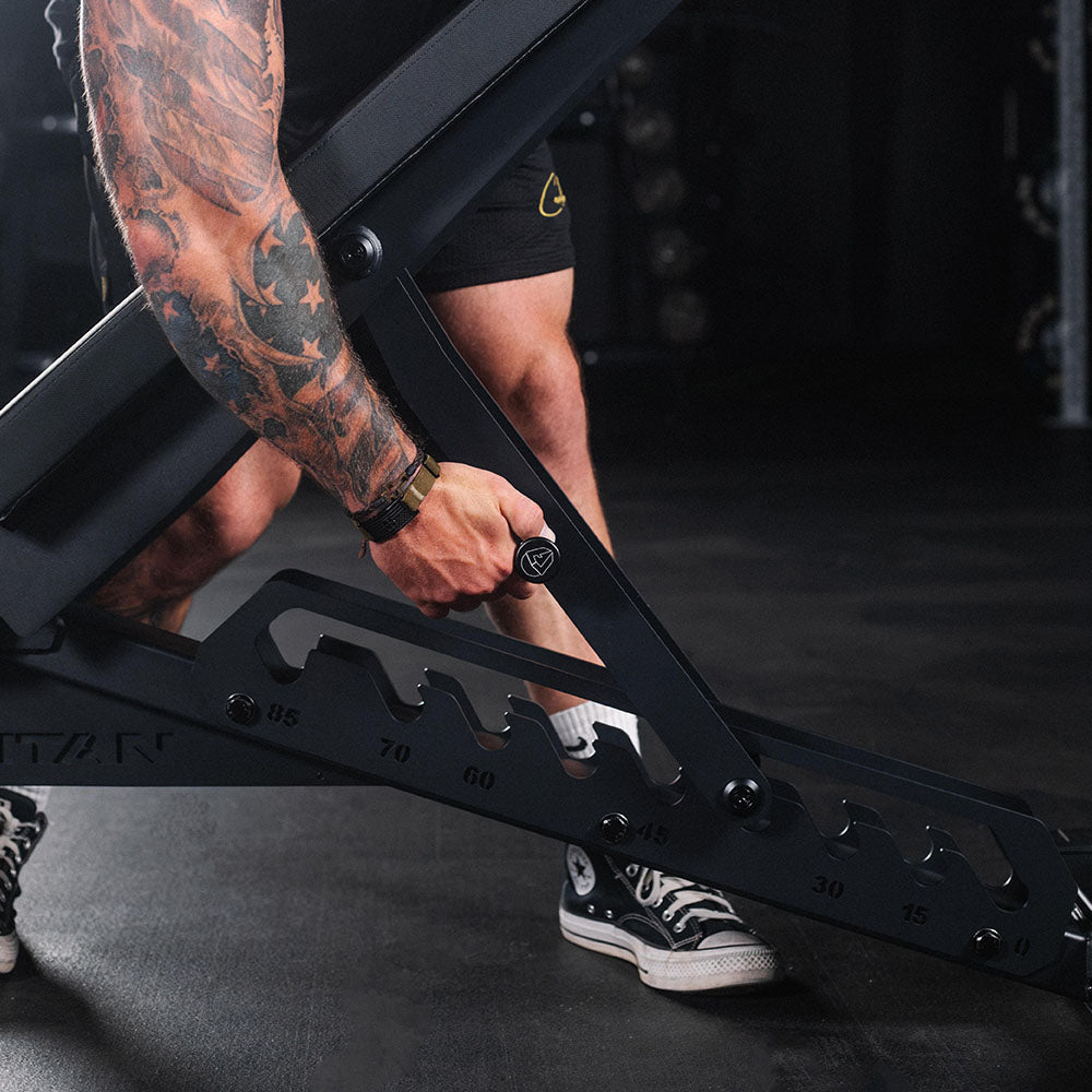 TITAN Series Adjustable Bench | Black - view 20