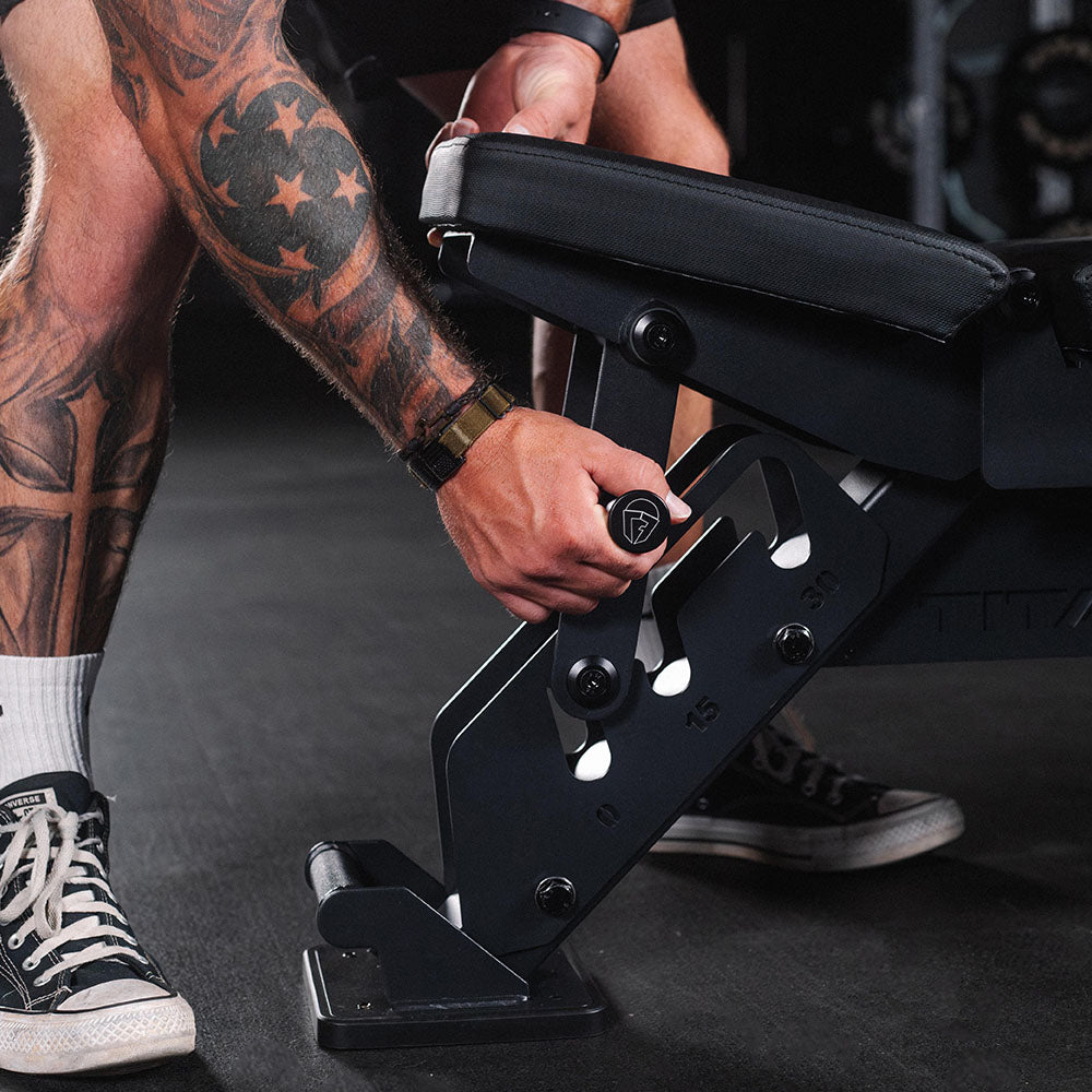 TITAN Series Adjustable Bench | Black - view 21
