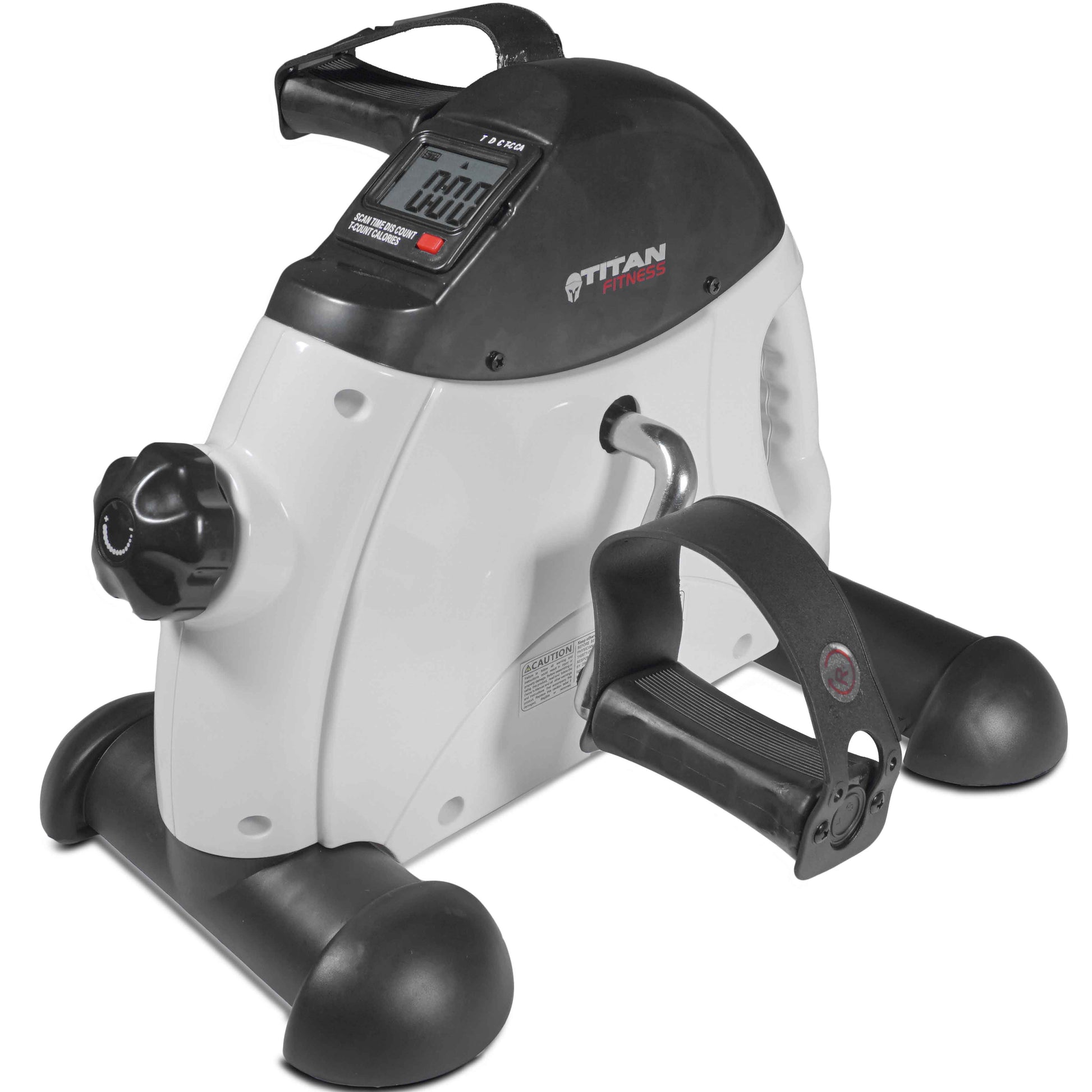 Scratch and Dent, Mini Pedal Exercise Bike w/ LCD Display – Titan Fitness