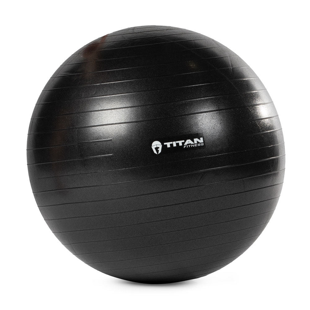 65cm Black Exercise Stability Ball - view 1