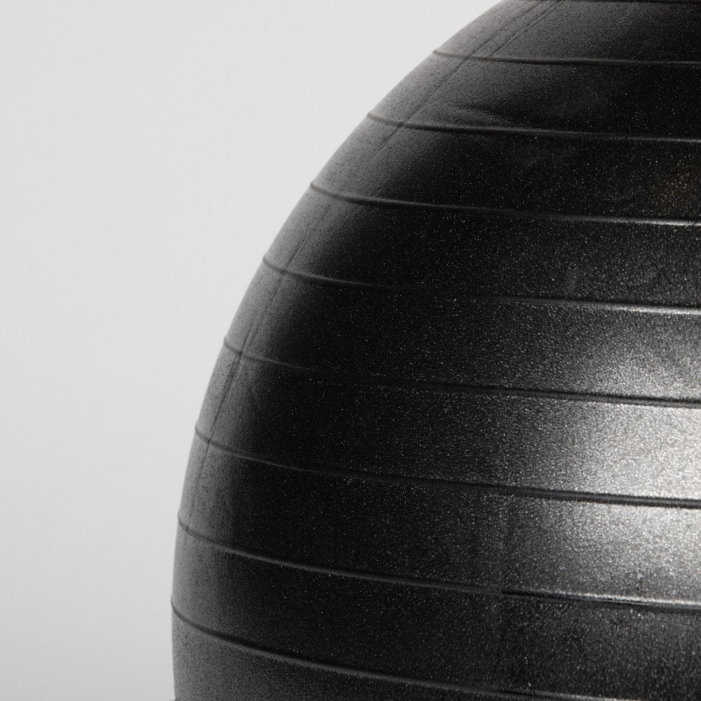 65cm Black Exercise Stability Ball - view 3