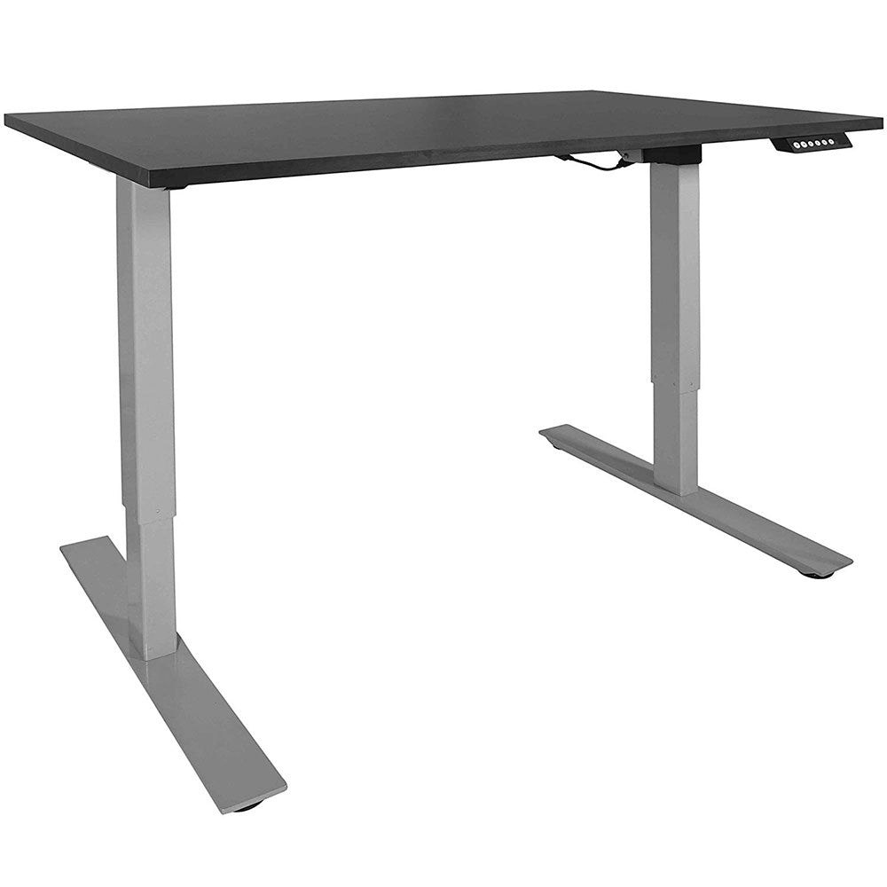 A2 Adjustable Sit to Stand Desk 30" x 48" Black Top - Thumbnail 4