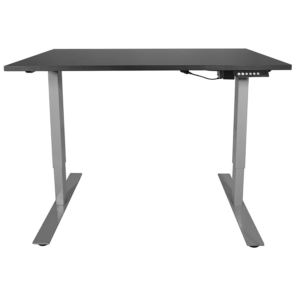 A2 Adjustable Sit to Stand Desk 30" x 48" Black Top - Thumbnail 2