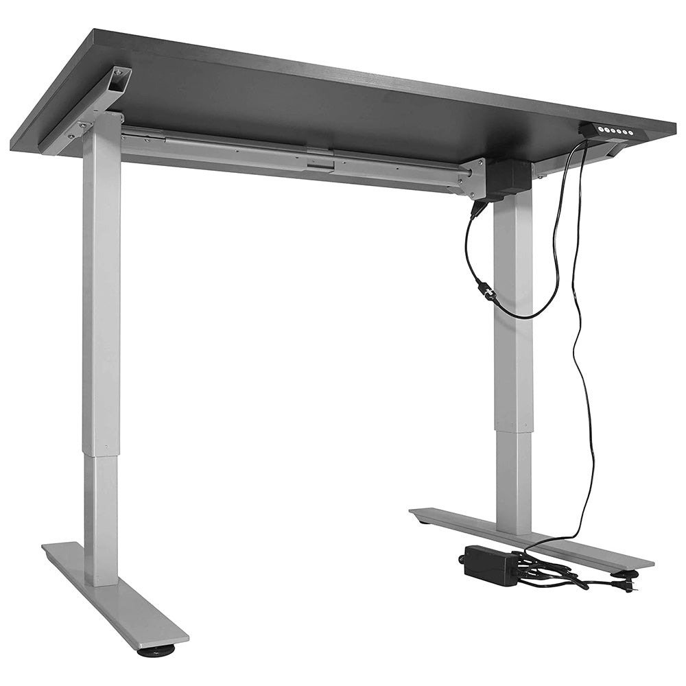 A2 Adjustable Sit to Stand Desk 30" x 48" Black Top - Thumbnail 3