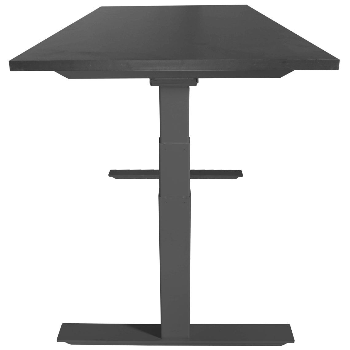 A6 Adjustable Sit To Stand Desk 24"- 50" w/ Black 30" x 48" Top - view 2