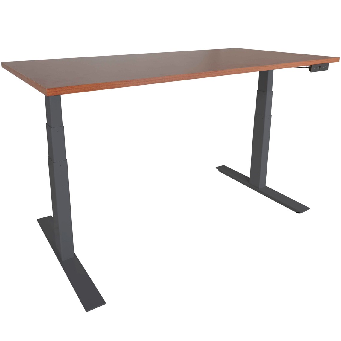 A6 Adjustable Sit To Stand Desk 24"- 50" w/ Wood 30" x 48" Top - view 1