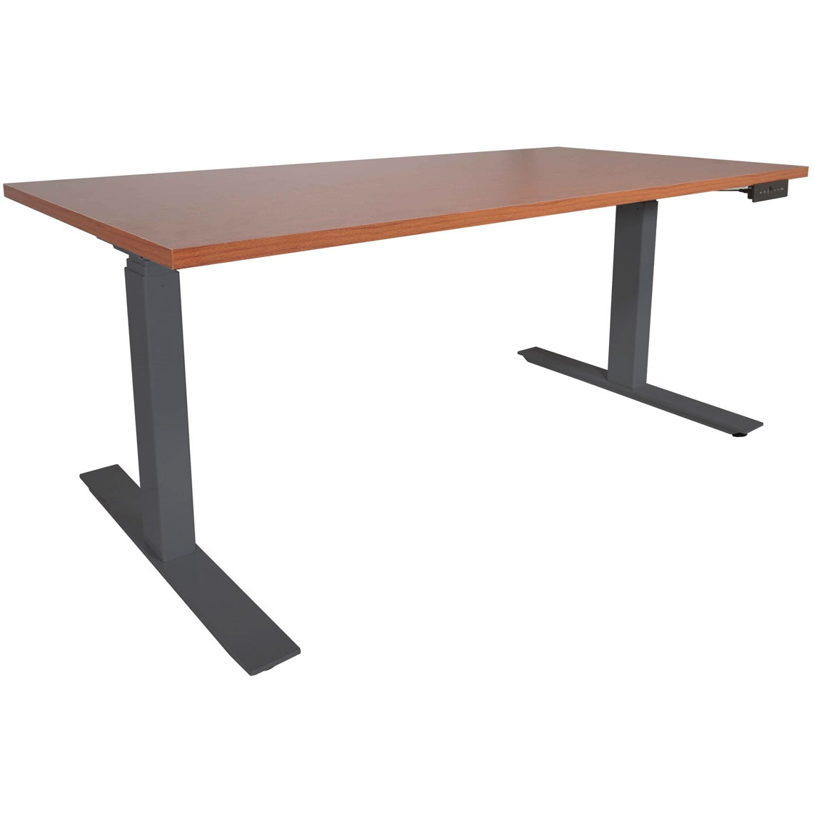 A6 Adjustable Sit To Stand Desk 24"- 50" w/ Wood 30" x 48" Top - view 6