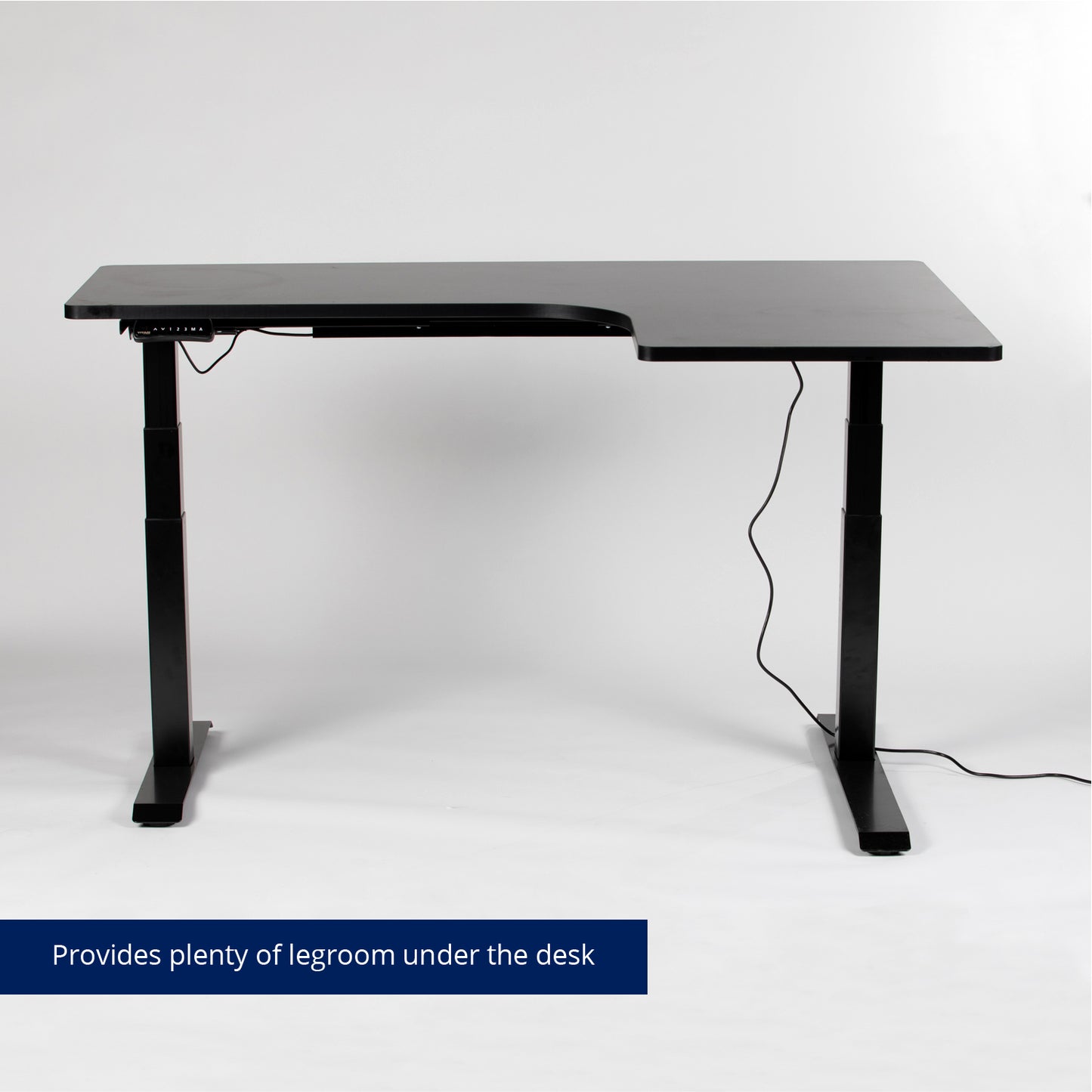 Adjustable L-Shape Corner Standing Desk - view 9