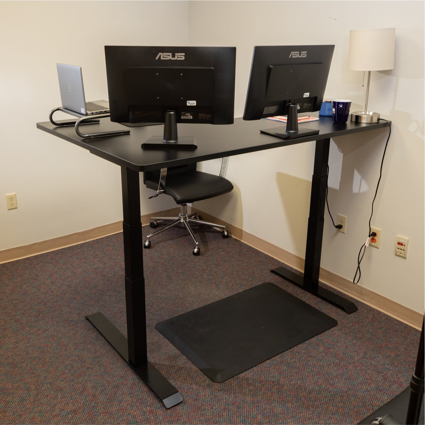 Adjustable L-Shape Corner Standing Desk - view 3