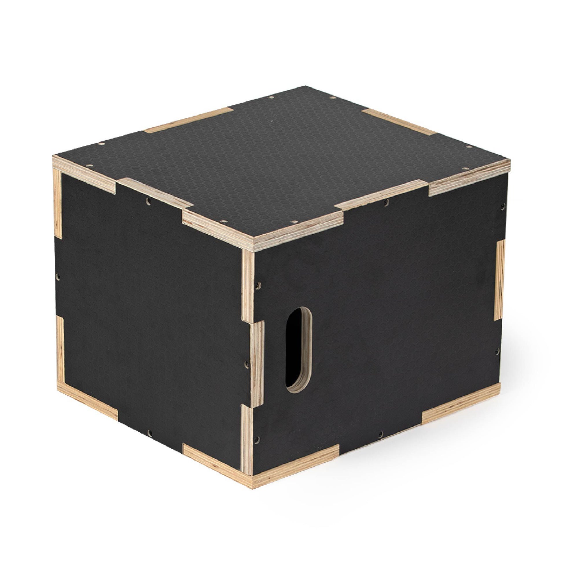 Youth 3-in-1 Wooden Plyometric Box – 12" x 14" x 16"