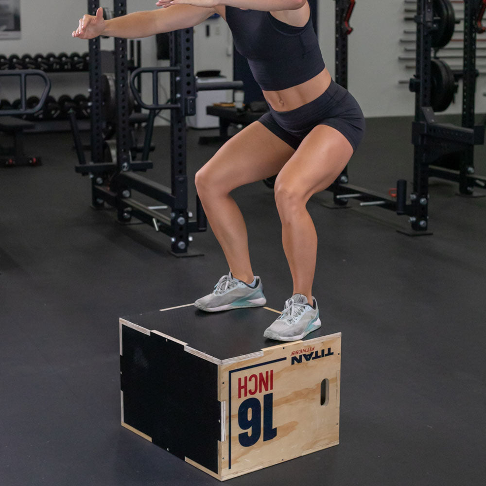 3-in-1 Wooden Plyo Box | Medium (16 x 20 x 24) - view 5