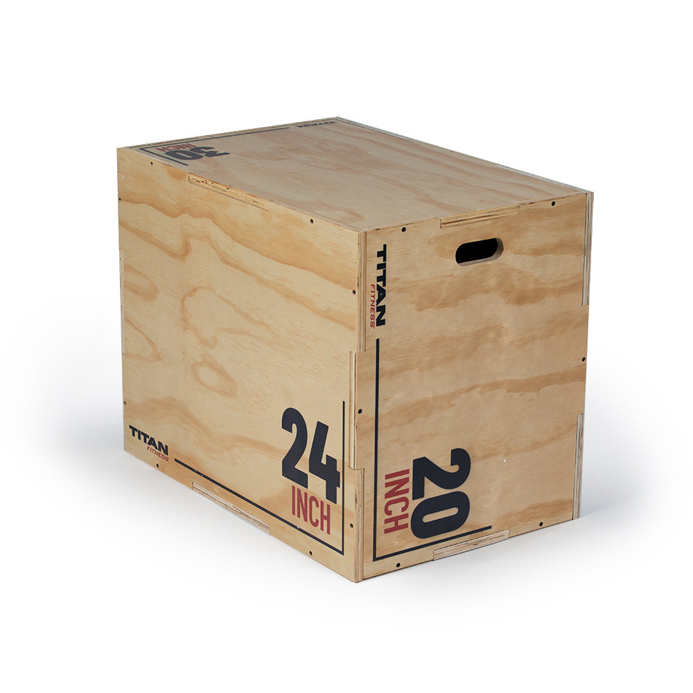 3-in-1 Wooden Plyo Box - Plyo Box Size: Large | Large (20 x 24 x 30in) - view 11