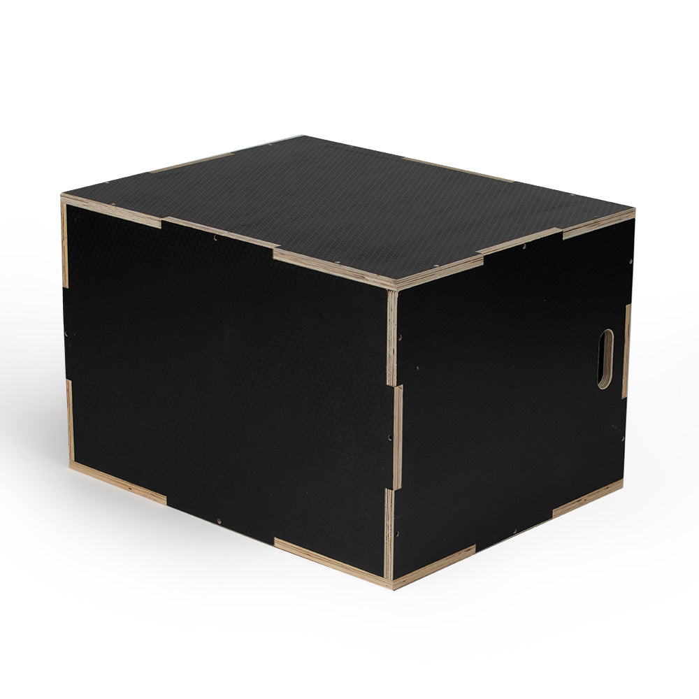 3-in-1 Wooden Plyo Box | Large (20 x 24 x 30in)