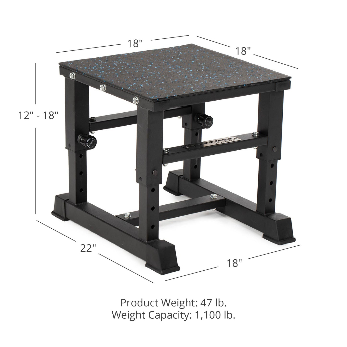 18" Adjustable Plyometric Box - view 7