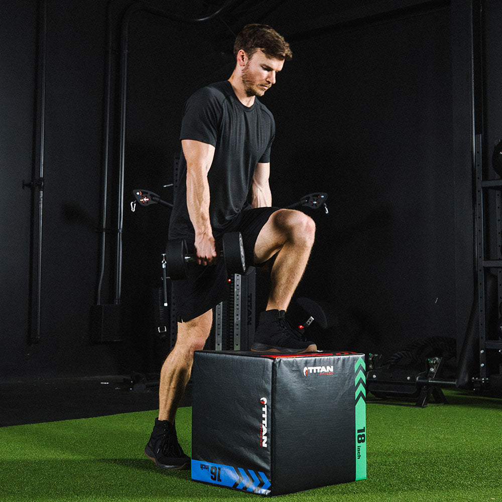 3-In-1 Heavy Foam Plyometric Box