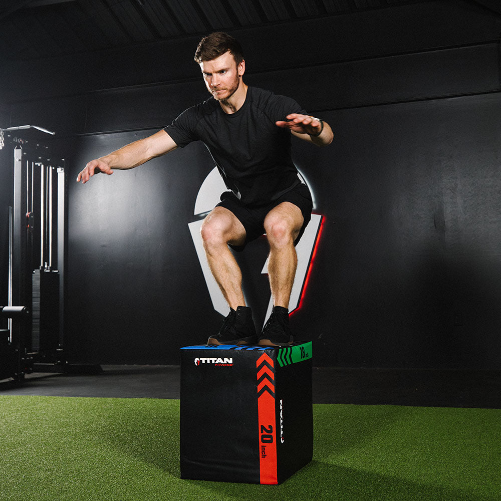 3-In-1 Heavy Foam Plyometric Box