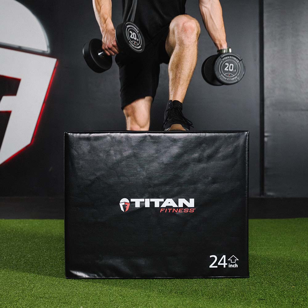3-in-1 Soft Foam Plyometric Box – 20