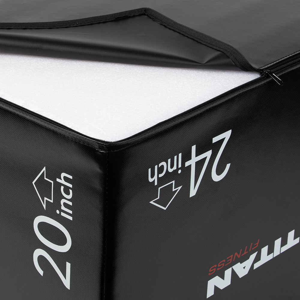 3-in-1 Soft Foam Plyometric Box – 20