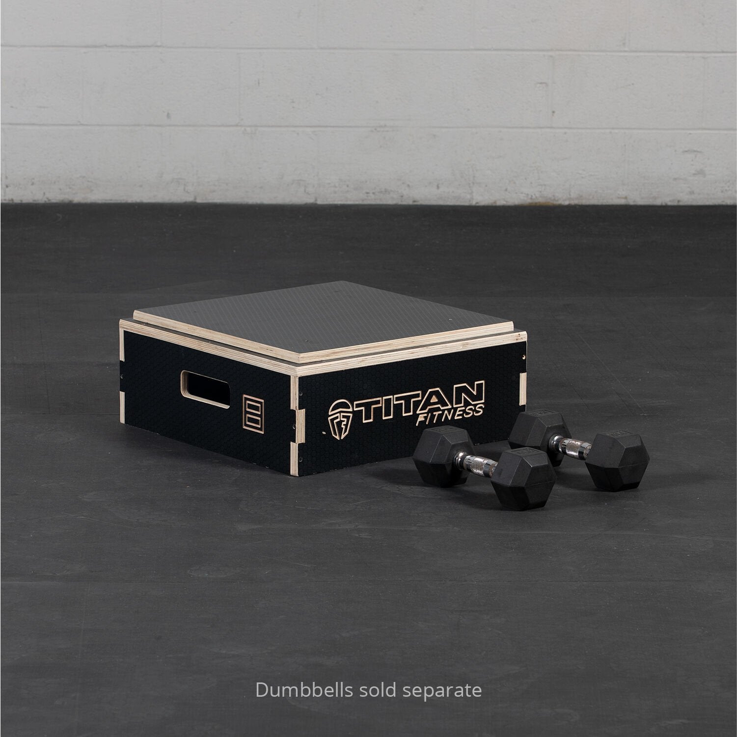 SCRATCH AND DENT - 8-in Stackable Wooden Plyometric Box - FINAL SALE