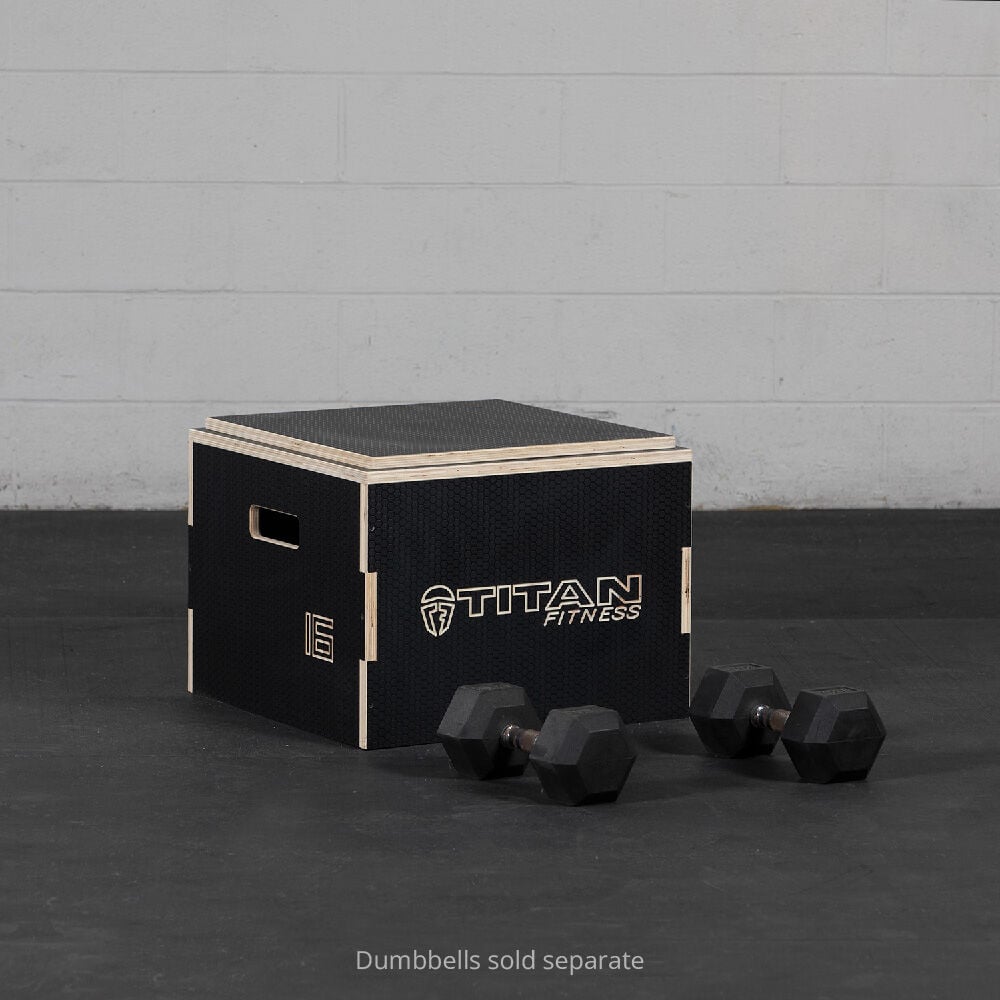 Stackable Wooden Plyometric Boxes - view 4