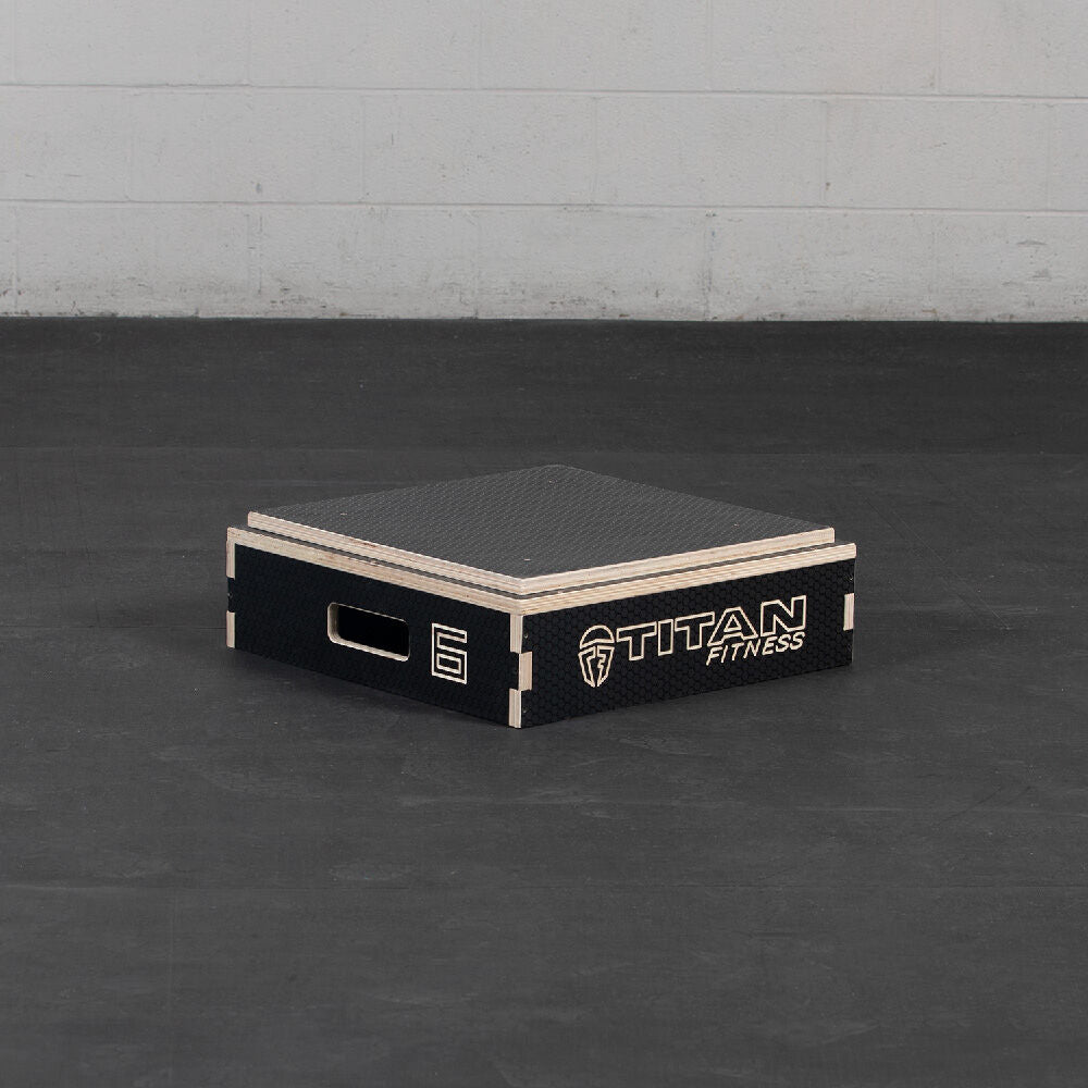 6" Stackable Wooden Plyo Box - view 2