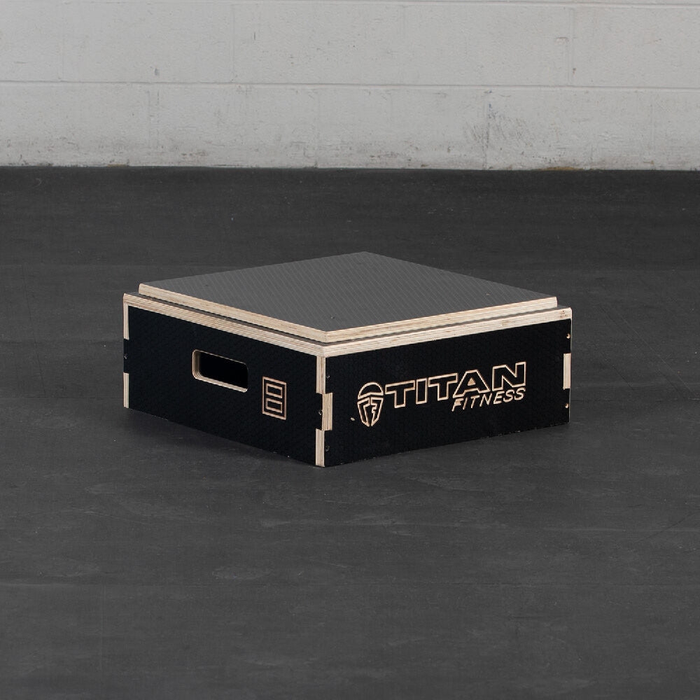 8" Stackable Wooden Plyo Box - view 2