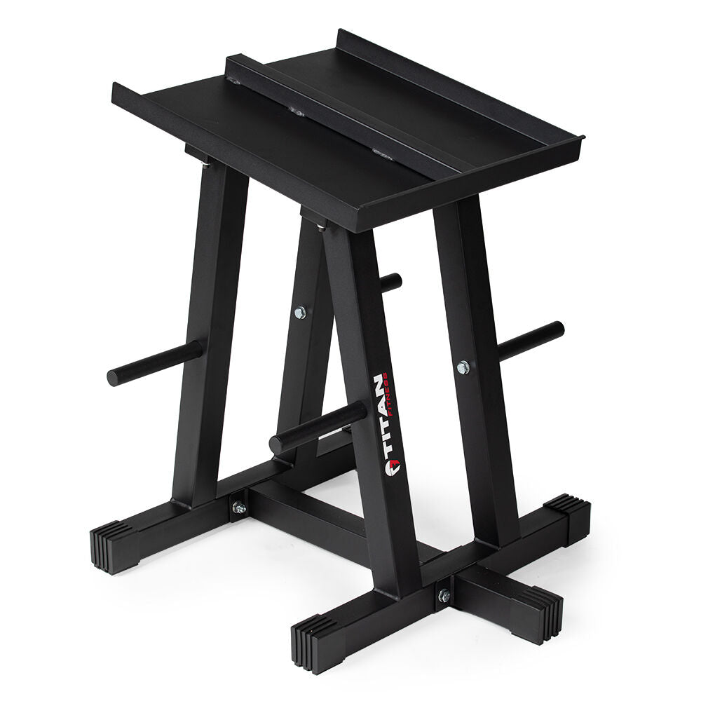 Dumbbell Stand and Plate Tree V3 - view 1