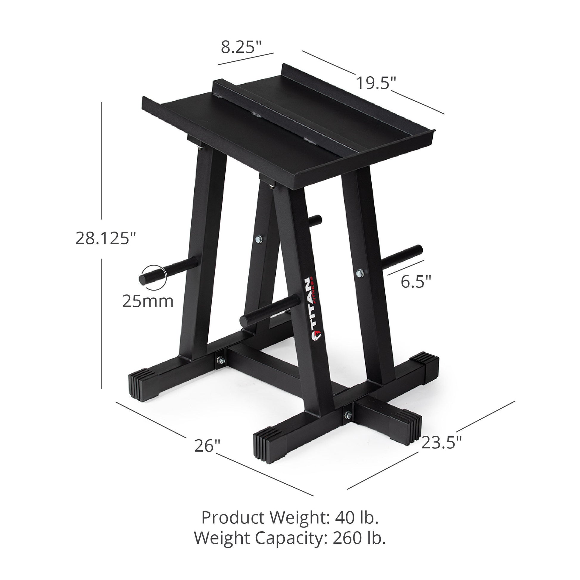 Dumbbell Stand and Plate Tree V3