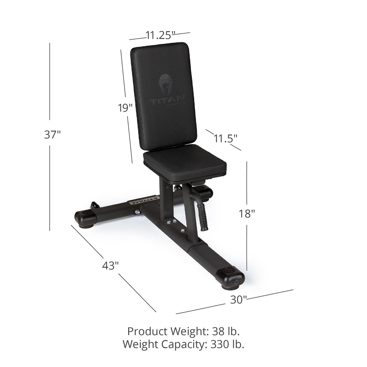 Seated Stationary Bench - view 7