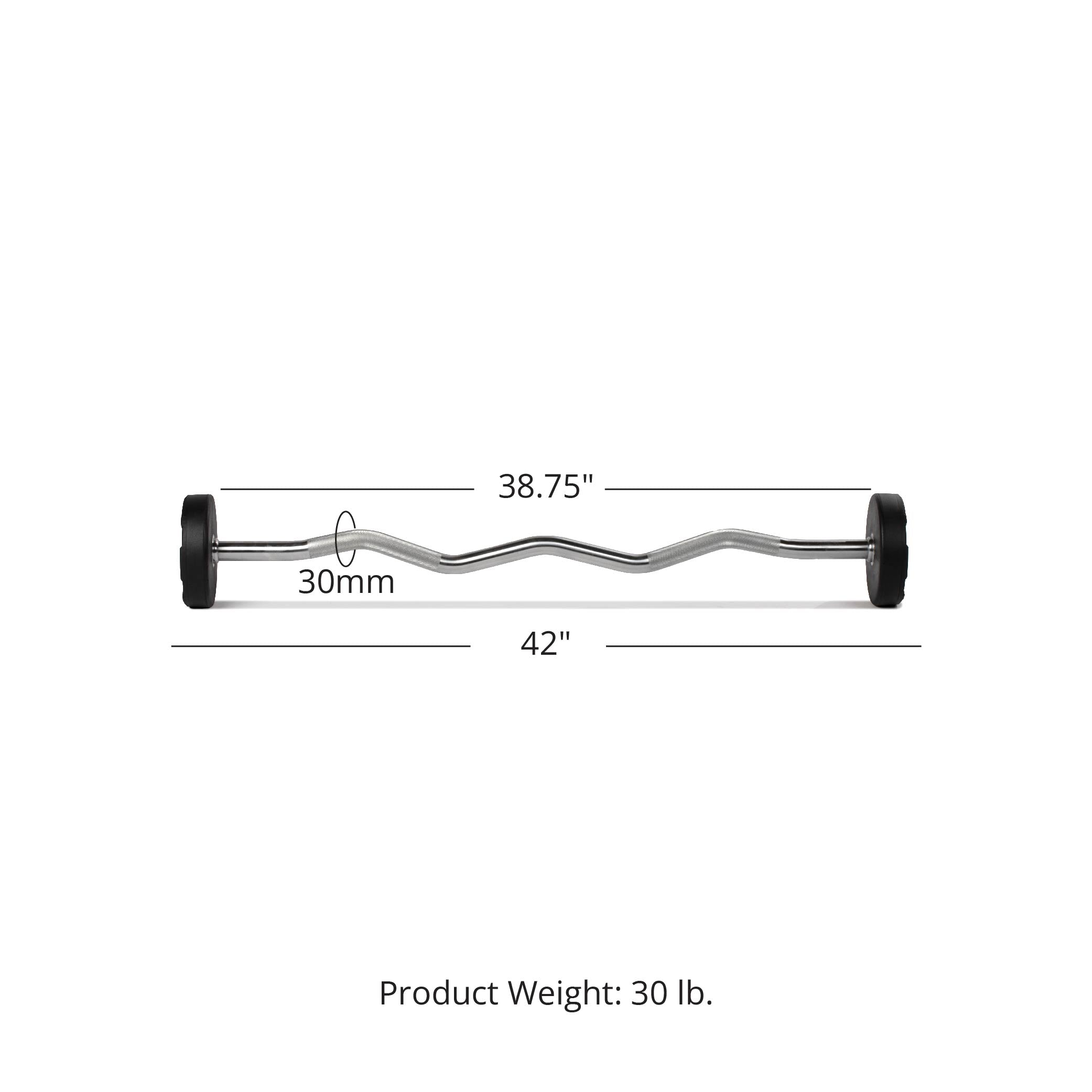 30 pound curl bar sale