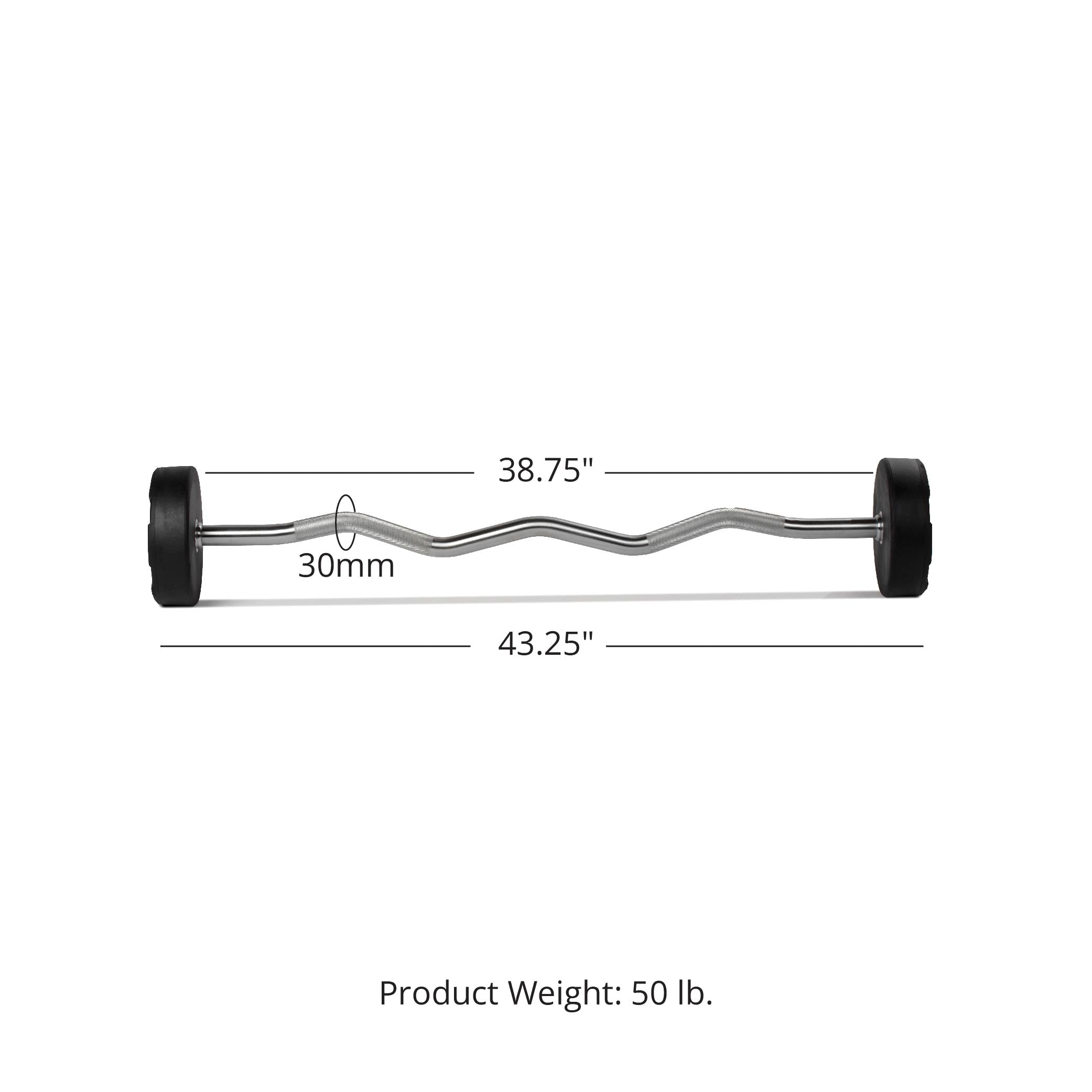 50 lb ez curl bar sale