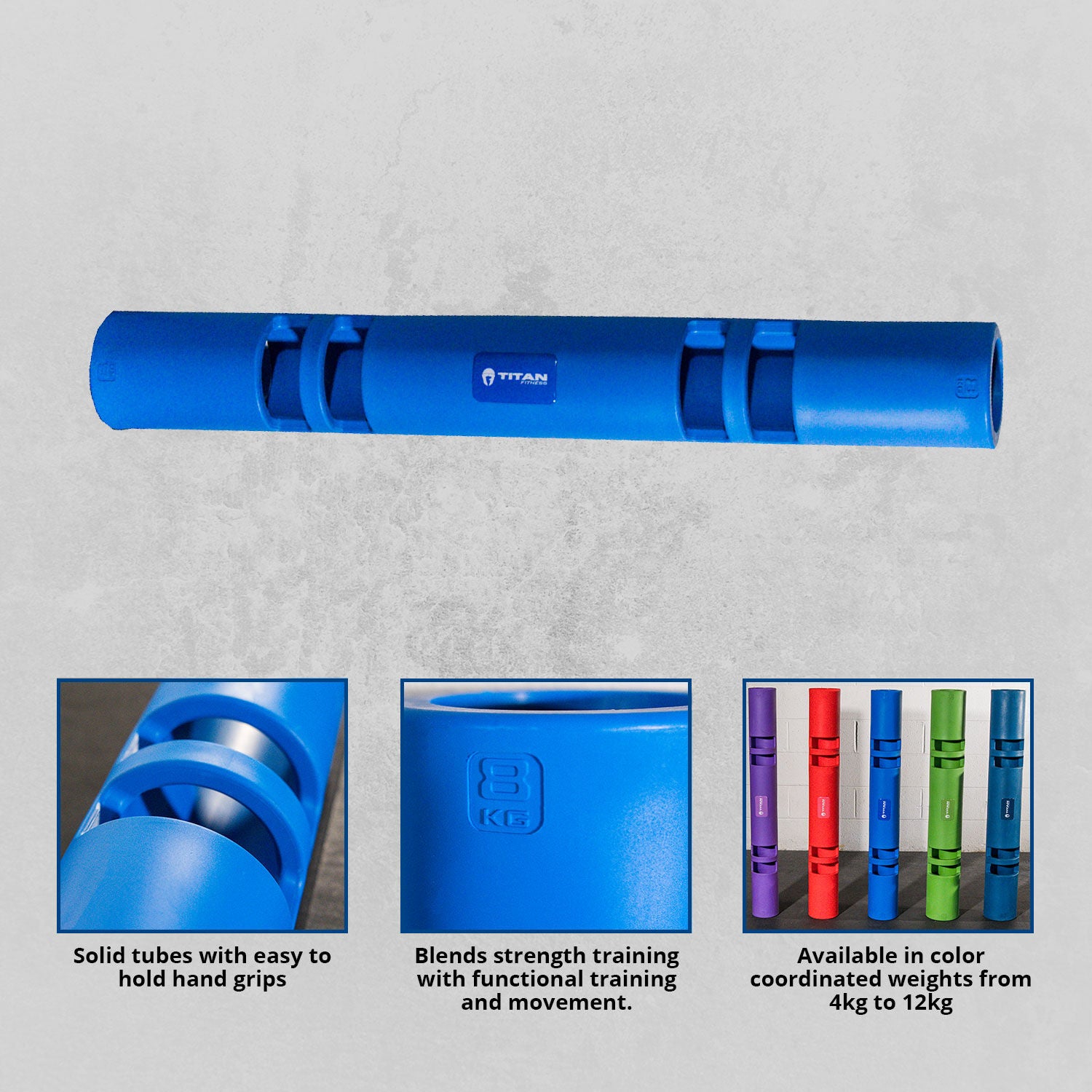 Titan Fitness Training Tube - Thumbnail 2