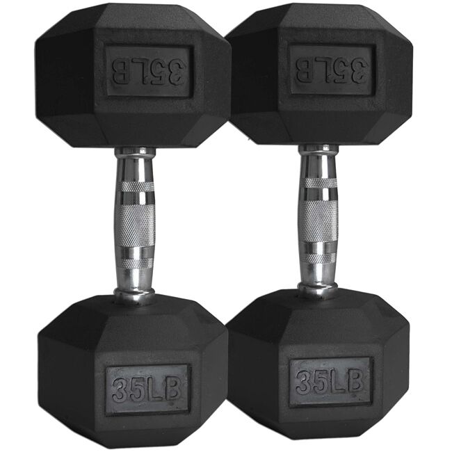 35lb single outlets dumbbell