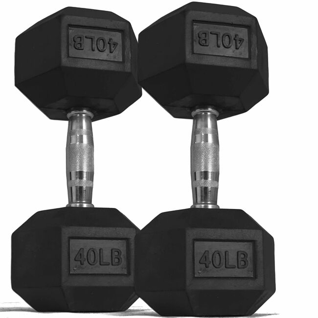 CAP 40 lb dumbbell pair popular 80 lb total