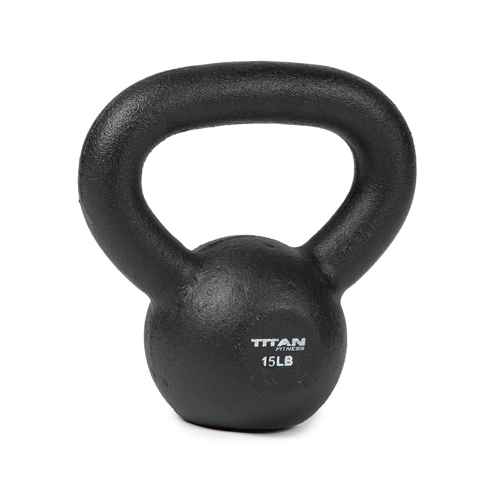 15 LB Cast Iron Kettlebell - view 1