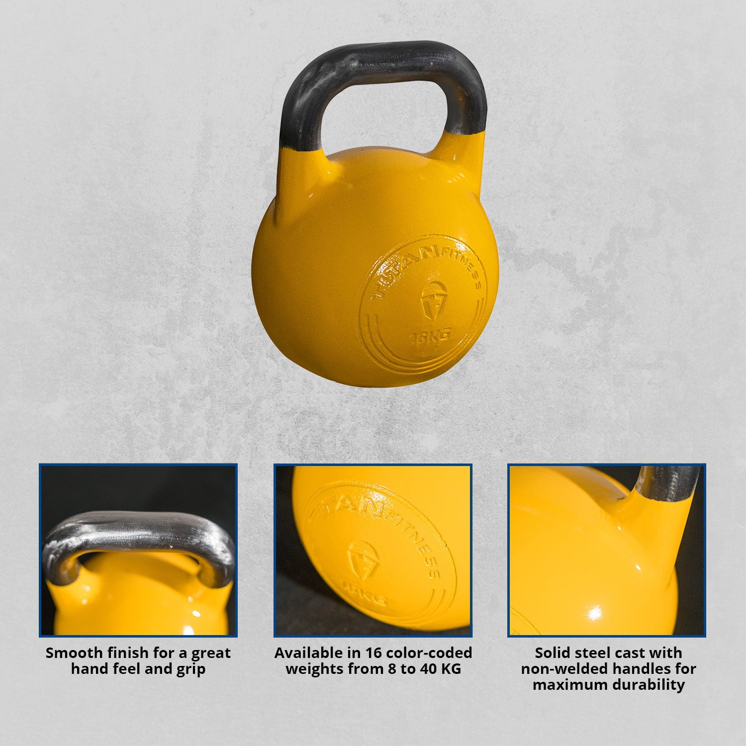 Titan Fitness Kettlebell - Thumbnail 4