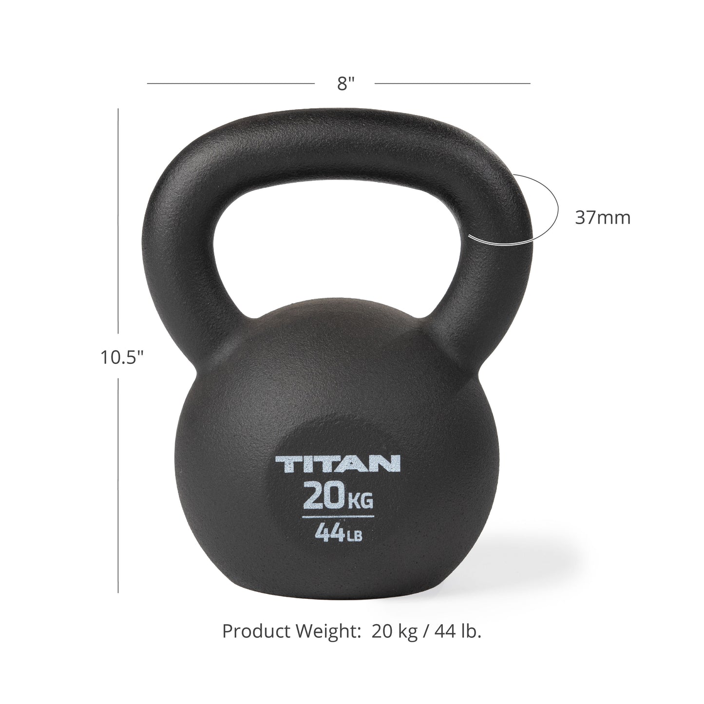 20 KG Cast Iron Kettlebell - view 6