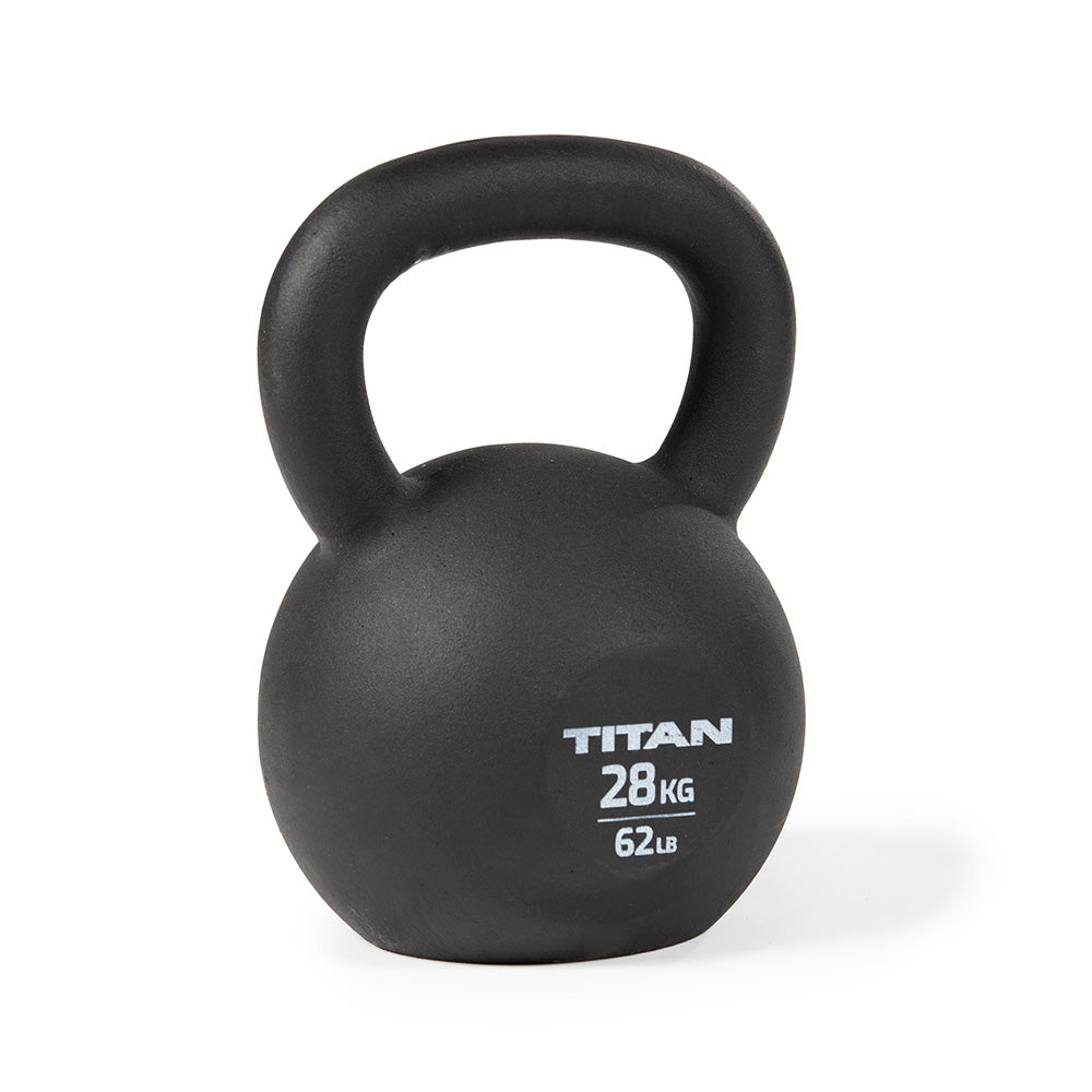 28 KG Cast Iron Kettlebell – Titan Fitness