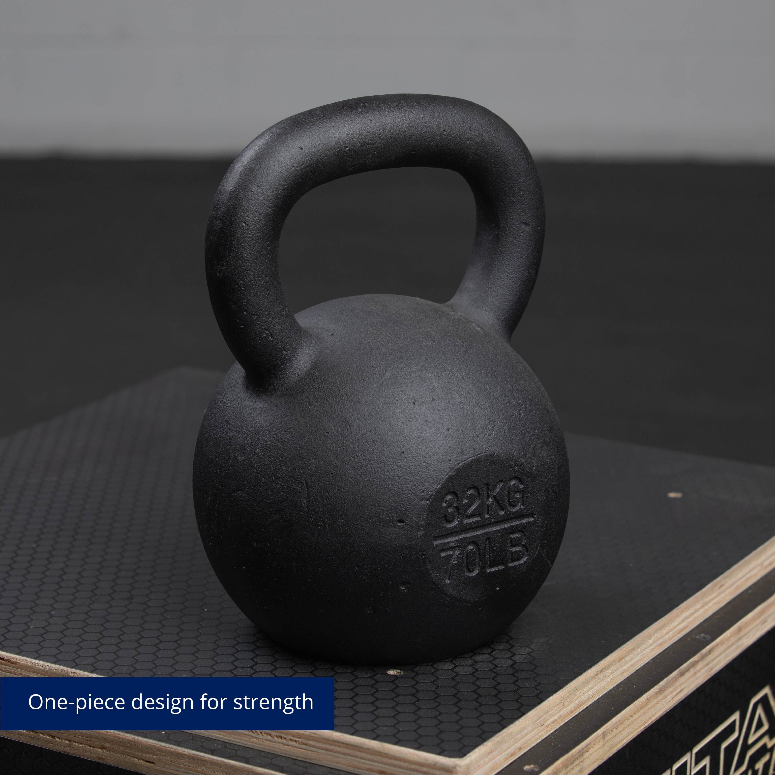 32 KG Cast Iron Kettlebell – Titan Fitness