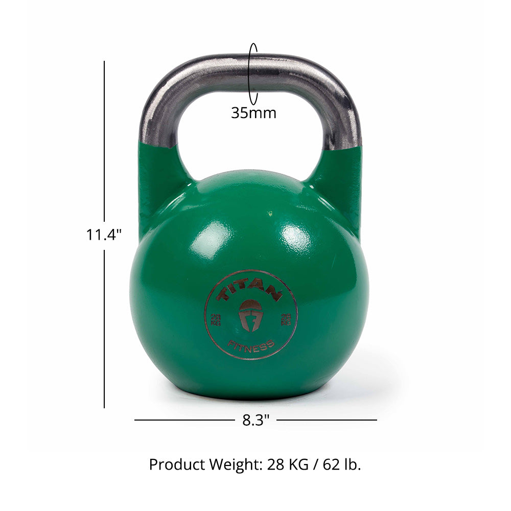 28 KG Competition Kettlebell Titan Fitness